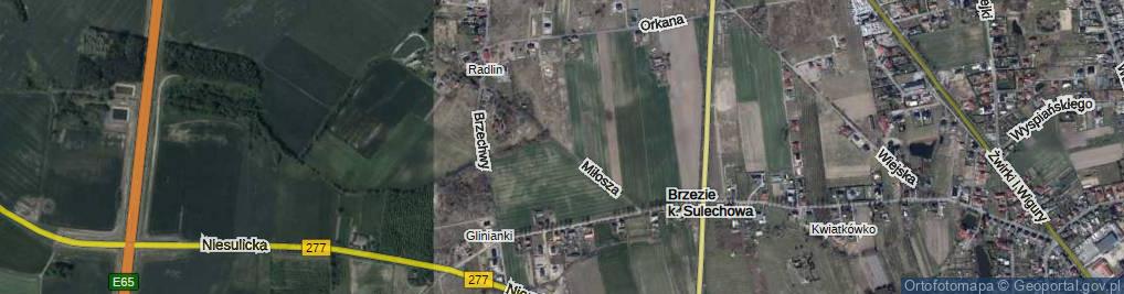 Zdjęcie satelitarne Miłosza Czesława ul.